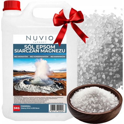 NUVIO SÍRAN HOŘEČNATÝ SÓL EPSOM SŮL 5 KG