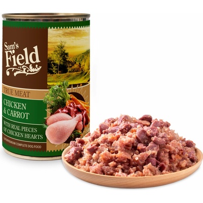 Sam's Field Adult True Meat Chicken & Carrot 400 g