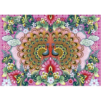 Educa - Puzzle Bengal Peacocks - 1 500 piese