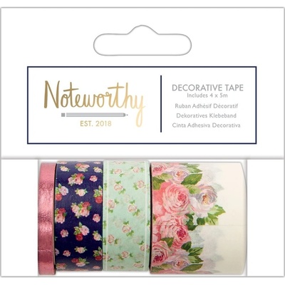 Heyda graphic florals sada květiny 4 ks – Zboží Dáma