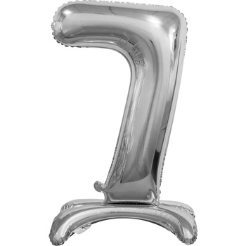 Image 1 of Godan Свободностоящ балон от фолио 7 сребрист 74см