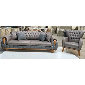 Image 1 of Мебелна фабрика НОВ ДОМ - гр. Ямбол Холова гарнитура Венон (8331)