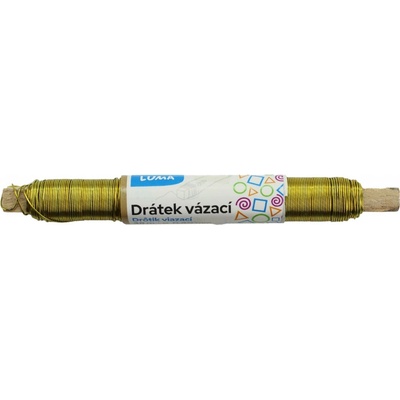 Drátek vázací Luma, 38 metrů, zlatý – Zbozi.Blesk.cz