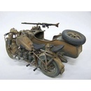 Italeri German Military Motorcycle with Sidecar 1:9