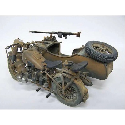 Italeri German Military Motorcycle with Sidecar 1:9 – Zbozi.Blesk.cz