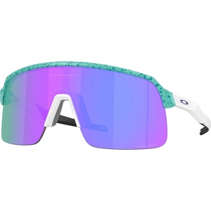 Oakley Мъжки очила за колоездене Oakley Sutro Lite S3 Cycling glasses - Celeste Splatter / Prizm Violet - размер One Size (205-7450-0111)