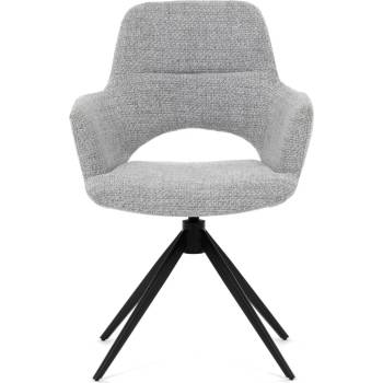 Autronic DCH-D1320 GREY2 šedá látka černý kov