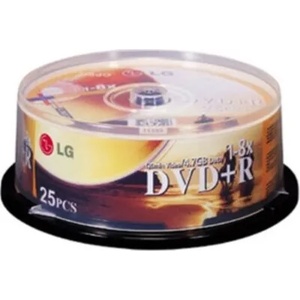 LG dvd+r/8x/cake box 25 бр (25pcs lg dvd+r/8x/cake box)