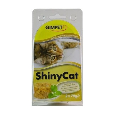 GimBorn GimCat ShinyCat tuňák kreveta maltóza 2x70g