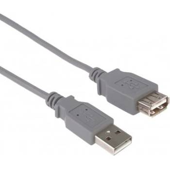 PremiumCord KUPAA5 Predlžovací USB2.0 A M/USB2.0 A F, 5m, šedý