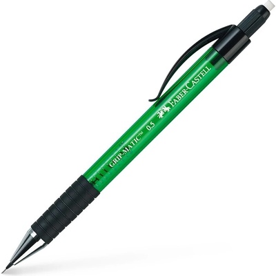 Faber-Castell Автоматичен молив Grip Matic 1375, 0.5 mm, зелен