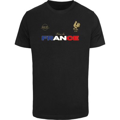 Mister Tee Тениска France Trikot Tee black XXLUB-MT3335-00007 - Тъмносив, размер M