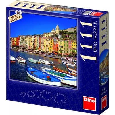 Dino Čtvercové Přístav Portovenere Itálie 1111 dílků
