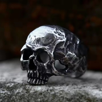 NNM пръстен Ghost Head Skull - SS8-1227R