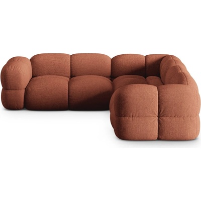 Cosmopolitan Design Ъглов диван в тухлен цвят Loretto - Cosmopolitan Design (COS_COR_193_F1_LORETTO3)