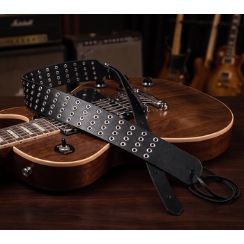 Black & metal китарен колан Дупки 4 - pas-239