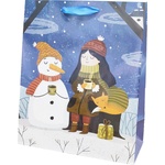 EUROCOM Подаръчна торбичка XMAS Large, 75291, 26x32x12cm (25160-А-75291)