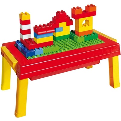 Unico Stavebnica Mini stolík s kockami