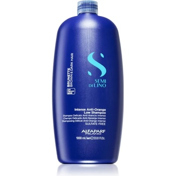 Image 1 of ALFAPARF Milano Semi di Lino Brunette тониращ шампоан неутрализиращ кафеникавите оттенъци 1000ml