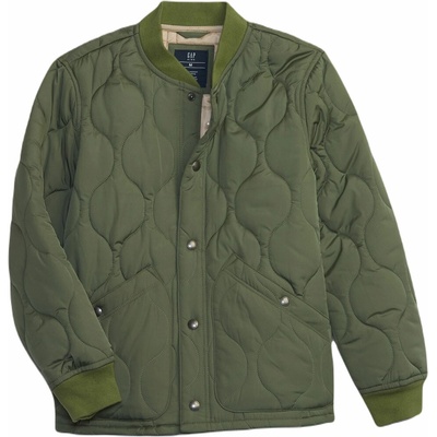 GAP Quilted khaki