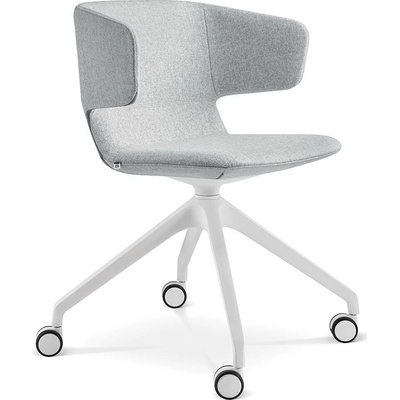 LD SEATING Konferenčné otočné kreslo FLEXI P F95-WH