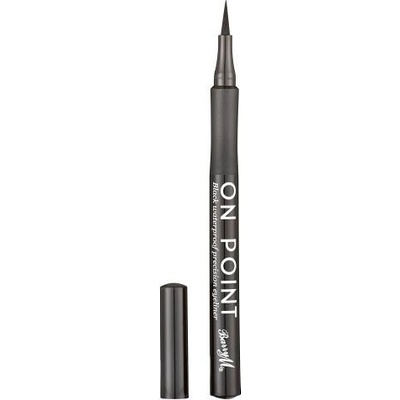 Barry M On Point Black Wateproof Precision Eyeliner vodoodolná očná linka v pere Black 1 ml