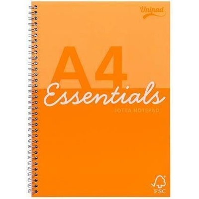 PUKKA PAD Špirálový zošit Unipad Essentials Jotta mix vzorov A4 linajkový ESS JOTA4AS