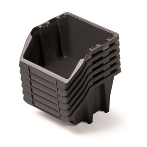 Prosperplast Пластмасови кутии 214x198x238мм Black 6бр (KBISS22 S411)