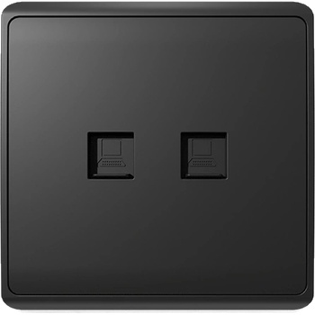 ELMARK London ДВ. КОМПЮТЪРЕН КОНТАКТ rj45 АНТРАЦИТ (190885/a)