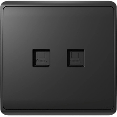 ELMARK London ДВ. КОМПЮТЪРЕН КОНТАКТ rj45 АНТРАЦИТ (190885/a)