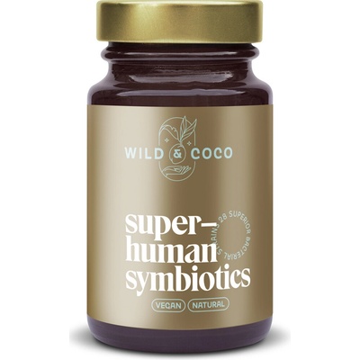 Wild and Coco Probiotiká Superhuman 10 kapsúl