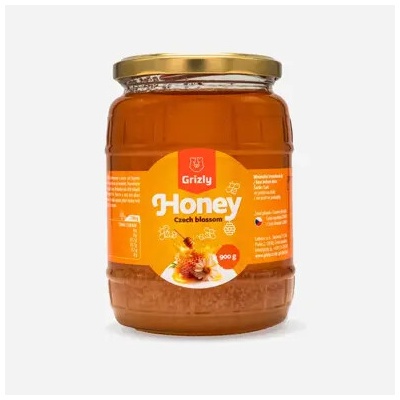 Grizly Med včelí květový český 900 g