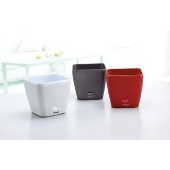 HORECANO Саксия КВАДРАТ 2 ЦВЯТА 22х20см (019735)