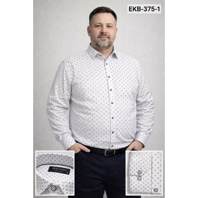 Ego Man pánská košile regular fit EKB-375-1 bílá