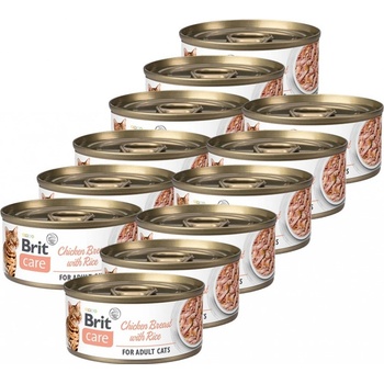 Brit Care Cat Chicken Breast with Rice 12 x 70 g