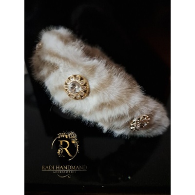 Radi handmade Диадема с еко кожа на раета (934)