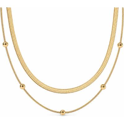 Olivie Vrstvený náhrdelník gold 10286