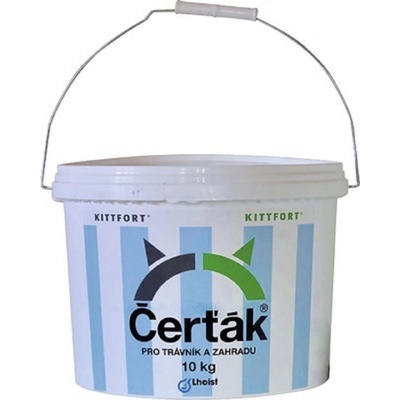 Čerťák Hašené bílé vápno pro trávník a zahradu, 10 kg