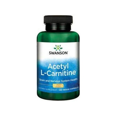 Swanson Ацетил Л-карнитин Acetyl L-Carnitine 500mg. , 100 капсули, 4394