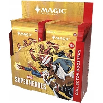 Wizards of the Coast Magic The Gathering Marvel Super Heroes Collector Booster Box