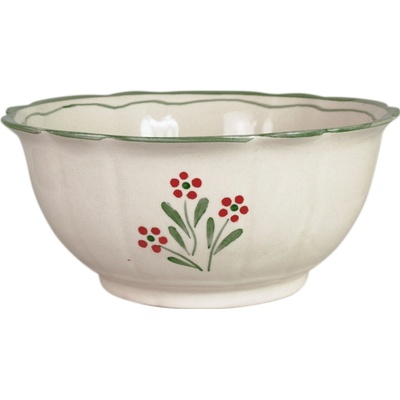 Strömshaga Mísa Esther Wildflower Green keramika 22 cm