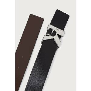 Karl Lagerfeld Jeans двустранен колан мъжки от кожа (B3M33076)