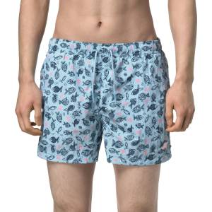 K-Way Мъжки бански слипове K-Way Hazel Graphic Beach Swim brief - Graphic Fishes - размер XXL (050-2433-0114)