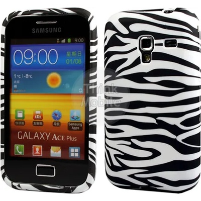 Samsung Galaxy Ace Plus S7500 Zebra Style Калъф + Протектор