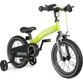 QPLAY Bicykel Miniby 3v1 Green