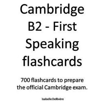 Cambridge B2 - First Speaking flashcards