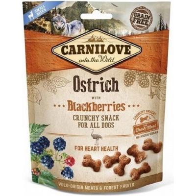 Carnilove Crunchy Snack Ostrich & Blackberries 200 g – Zboží Dáma