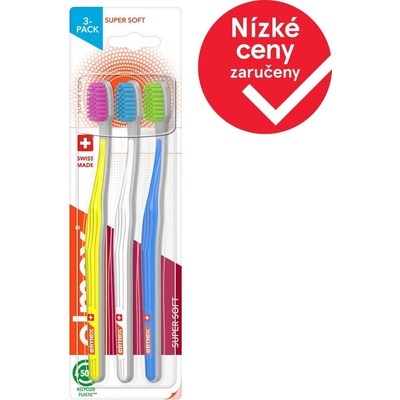 Elmex Super Soft Zubná kefka 3 ks