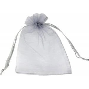 TITANUM Organza Craft-Fun Series Titanum Gray Organza Bags (25BJ033127-4)