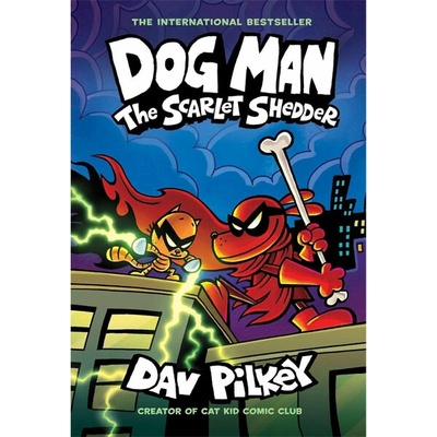 Scholastic Dog Man: The Scarlet Shedder A Graphic Novel (Brožovaná väzba)
